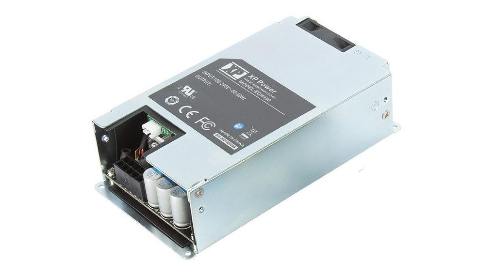 Switched-Mode Power Supply, ITE and Medical, 450W, 54V, 8.33A